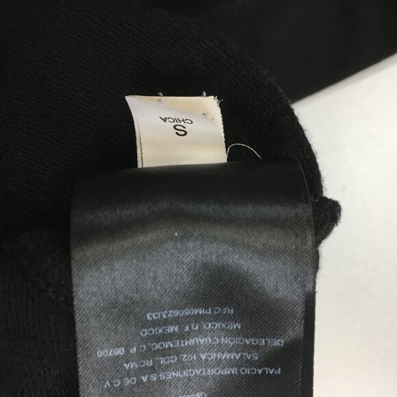 BEBE Black Gold Logo Back Moto Look Zip Ankle Skinny Leg Pull On Pant - Picture 3 of 13